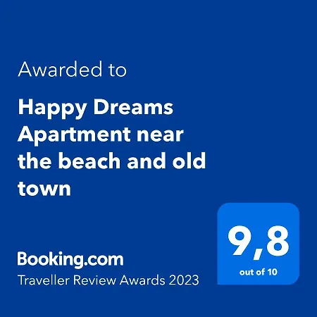 Happy Dreams Apartment Near The Beach And Old Town Apartment